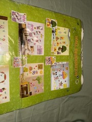 Large Hello Kitty Birthday Party Backdrop For Pictures And Decor 16 piece set A5