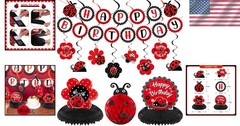 Ladybug Honeycomb Centerpiece Pack