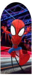 Arch Backdrop Cover Spidey Spiderman Birthday Background Party Decoration