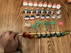 Christmas Cupcake Topper Rings Mixed Lot Of 39 Cake Decoration Holiday
