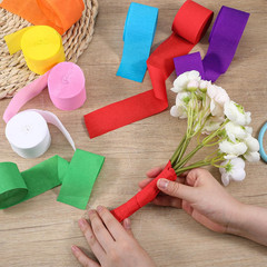 48 Rolls Crepe Paper Streamers, 8 Colors Rainbow Streamers Party Decoration, New
