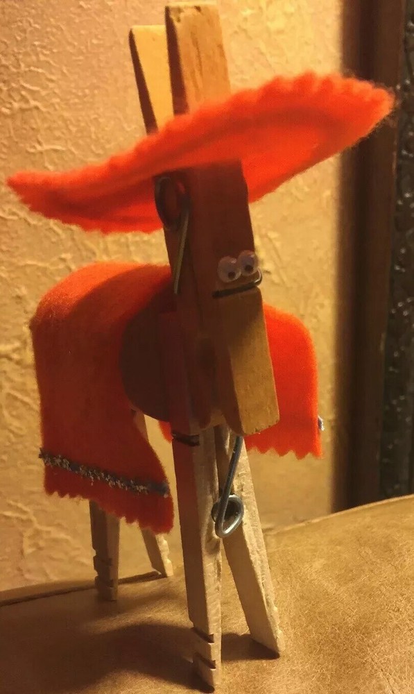 Cinco De Mayo 13 Donkey Horse Party Placecard Holder Cute Clothespin Decor Color