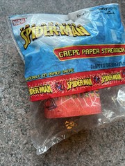 Spiderman Party Streamer – 2008 Party Express From Hallmark Deadstock