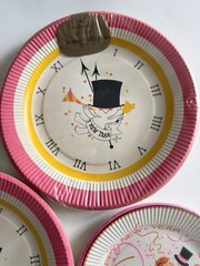 Vintage New Year’s Paper Plates Hallmark Plans A Party CA Reed Shrink Wrapped