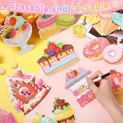 48 PCS Large Candy Cutouts Ice Cream Party Decorations Classroom Board Decor