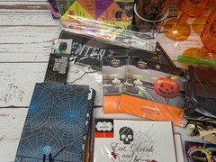 Target Halloween Themed Party Supplies Decorations Decor Spooky Skull Mask Glow