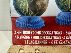 7 Piece Jurassic World Party Decoration Kit Party Supplies, New