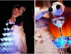 12 Pcs Multicolour LED Ice Cubes – Water Activated Glow for Parties & Weddings