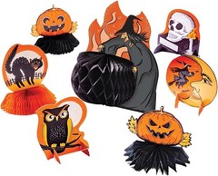 Vintage Halloween Haunted House Carnival Party Centerpiece Table Decorating Kit