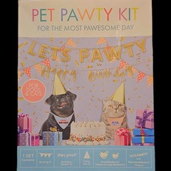 Paladone Pets Birthday Party Decoration Kit
