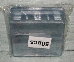 Heavy Duty Badge Holders 3 x 4″ Landscape 50 ID Badge Holder Fast Shipping NEW