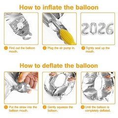 2026 Balloons Graduation Decorations, Graduation Party Supplies 2026, 40 Inch…