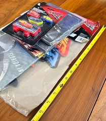 Disney Cars Birthday Decorations Bundle – Candle, Tablecloth, Napkins, NEW