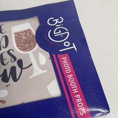 Big Dot of Happiness But First, Wine – Wine Tasting Party Photo Booth Props Kit