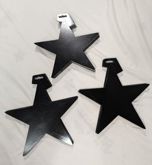 Black Stars For Party Decor – About 72