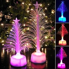 5pcs LED Color Changing Christmas Tree Night Light Decor Home Table Merry Party