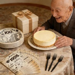 100th Birthday Party Decorations – 96 Pcs Vintage 1926 Tableware Set for 24 Gues