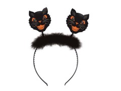 12 Vintage Halloween Cat Boppers Headbands Party Costume Props Hairband Headwear