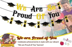 Versatile Graduation Banner for Indoor & Outdoor Use – Lightweight & Reusable