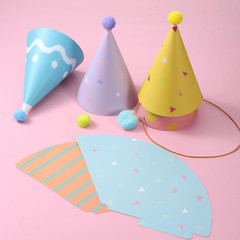 Adjustable Mini Birthday Hats for Dogs, Cats, and Stuffed Animals – 6 Pack