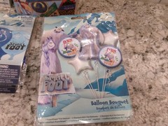 Huge Small Foot Theme Birthday Party Supplies, All Sealed, 29 Items In Lot