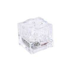 8PCS Light Up Ice Cubes Color Changing Led Ice Cubes for Drinks Glowing Water