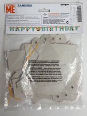 Despicable Me Minion Made Happy Birthday Banner Length 6.25 Ft Party Decoration