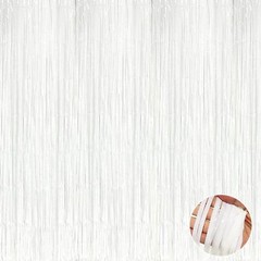 2M-3M FOIL FRINGE TINSEL SHIMMER CURTAIN DOOR WEDDING BIRTHDAY PARTY DECOR UK