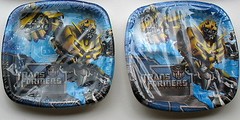 HASBRO – Lot of 8 PIECES Transformers DesignWare Parts Birthday Supplies – NEW