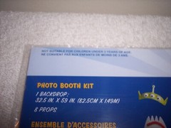 Toy Story 4 Photo Booth Kit Backdrop 8 Props Birthday Party Kids New in Package