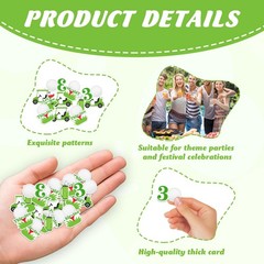 200 PCS Golf 30th Birthday Confetti Balls Carts ThirTee Table Scatters Art