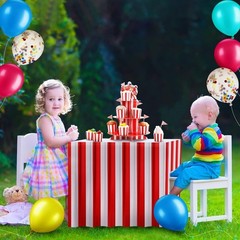 432 Pcs Carnival Party Decorations Circus Theme Birthday Party Including Circ…