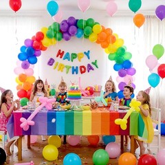 110 Pack Rainbow Balloons, 12 Inch Assorted Colors Multicolor Colorful Latex …