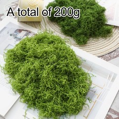 Artificial Moss Grass Mat 200g for Miniature Landscaping Model and Terrarium