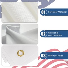 Door Banner Backdrop U.S. Independence Day Decor 35.4×70.86 Inches Polyester Vin