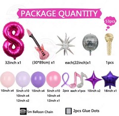 Kpop Demon Hunters Themed Birthday Decoration balloon heart star Latex Foil UK