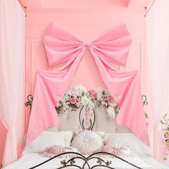 Big Wall Bow Decorations 39 X 72 Inch Giant Birthday Party Decor Ribbon Hanging