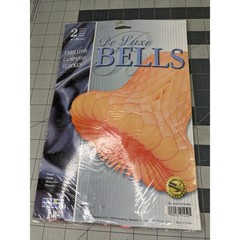 Paper Fantasies Baby Easter Standing Decoration Lot and 9 Inch Orange Bells