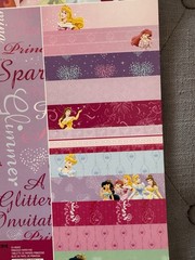 Disney Princess Decorative Paper Pack in Pink and Purple