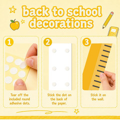 14PCS Giant Back to School Decorations – Welcome Back to School Party Supplies,