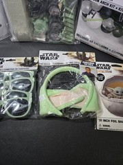 Star Wars Party Decorations+ Mandalorian Balloons, Glasses, Party Favors NEW