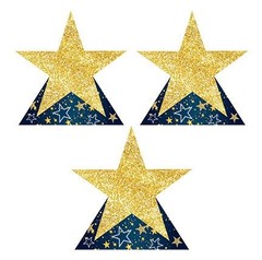 Beistle Starry Night Star Stand-Ups – Prom | Party Supply | Decoration
