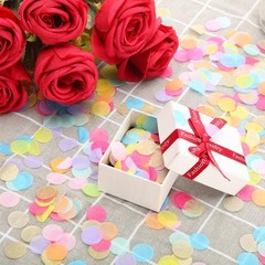 round Tissue Paper Table Confetti Dots for Wedding Birthday Party Decoration, 1.