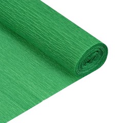 Crepe Paper Roll Crepe Paper Decor 5 ft Long 20 Inch Wide, Dark Green
