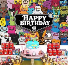 Fuggler Party Supplies Banner Backdrop Vinyl 5x3ft 7x5ft Birthday Decor
