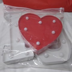 Vercraft I love You proposal petals LED tea light up letters heart balloons kit