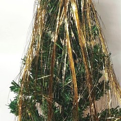 2000 PCS Gold Christmas Icicles Tinsel Shiny 18 Inch Tree Decor Supplies