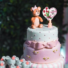 24pcs Mother’s Day Cake Toppers – Pink Love Party Decorations for Mum