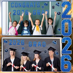 Durable Graduation Car Decorations – 22 Magnets for Class of 2026 Celebrations