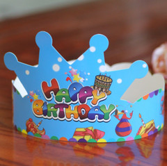 Quality 10pcs Cute Birthday Party Crown Headdress Adjustable Unisex Hat Costume